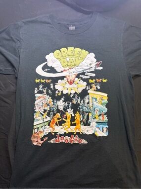 Green Day Dookie Graphic Tee - Black (M)
